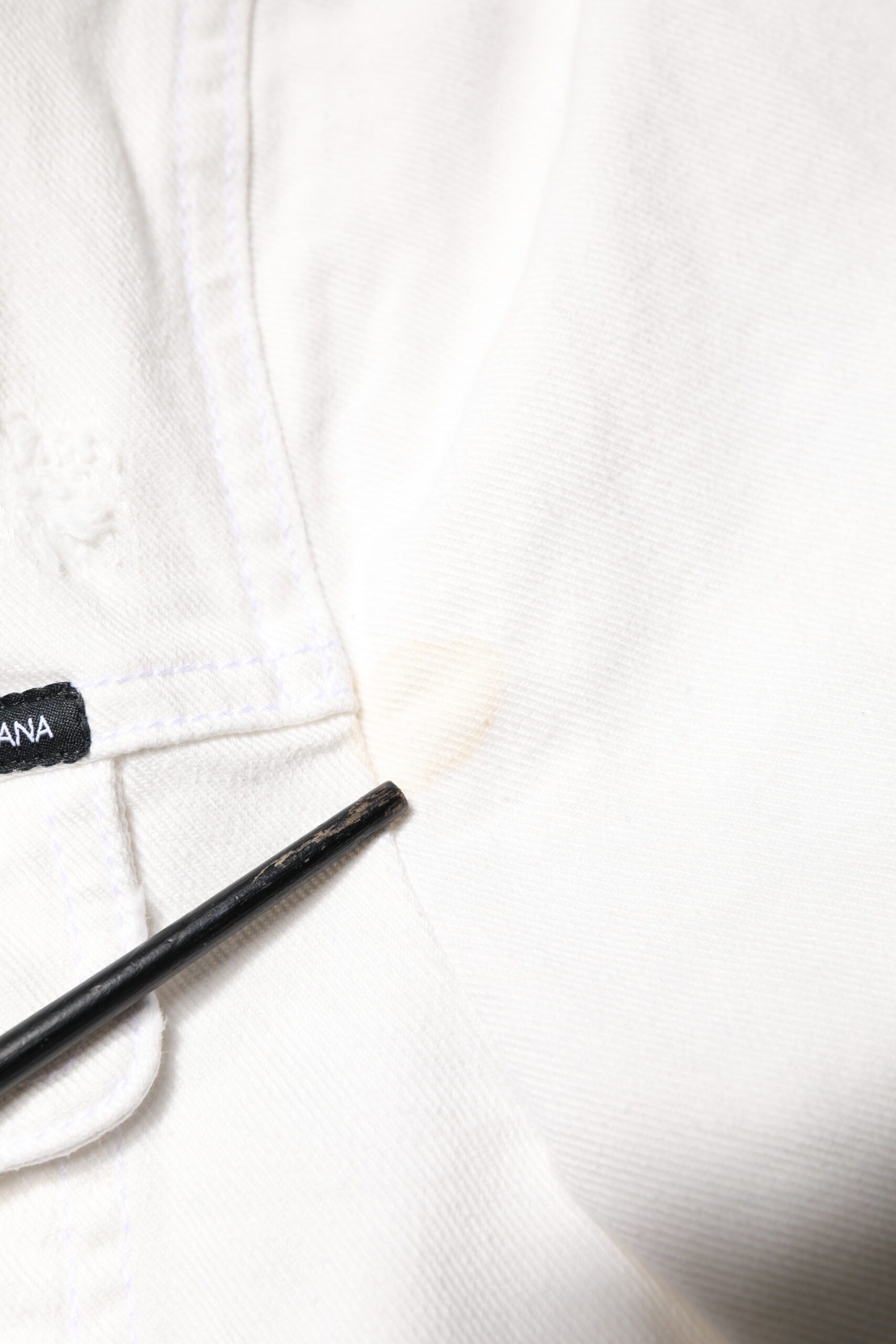 Dolce & Gabbana White Denim Jackets for Men additional view