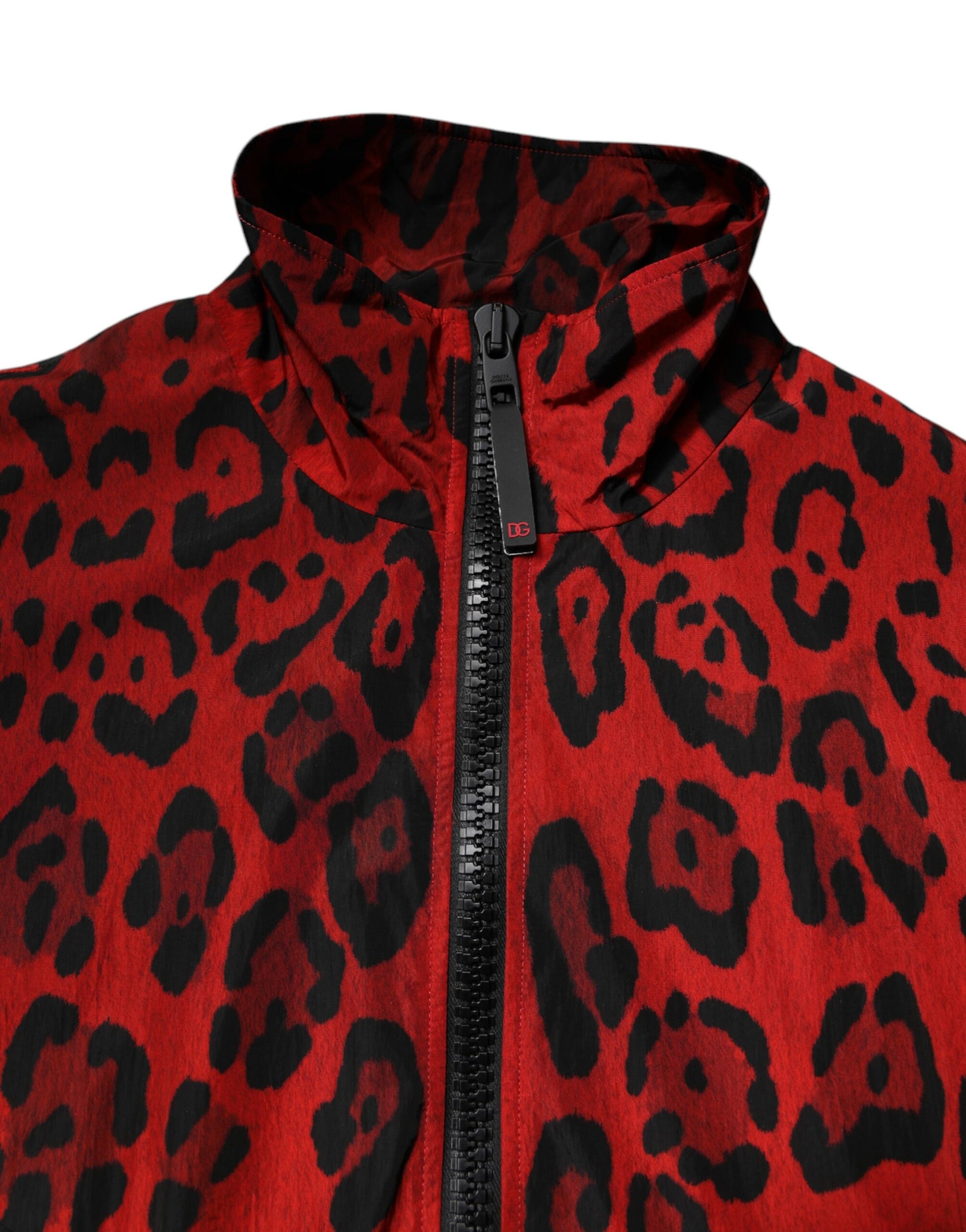 Dolce & Gabbana Red Bomber for Men side view
