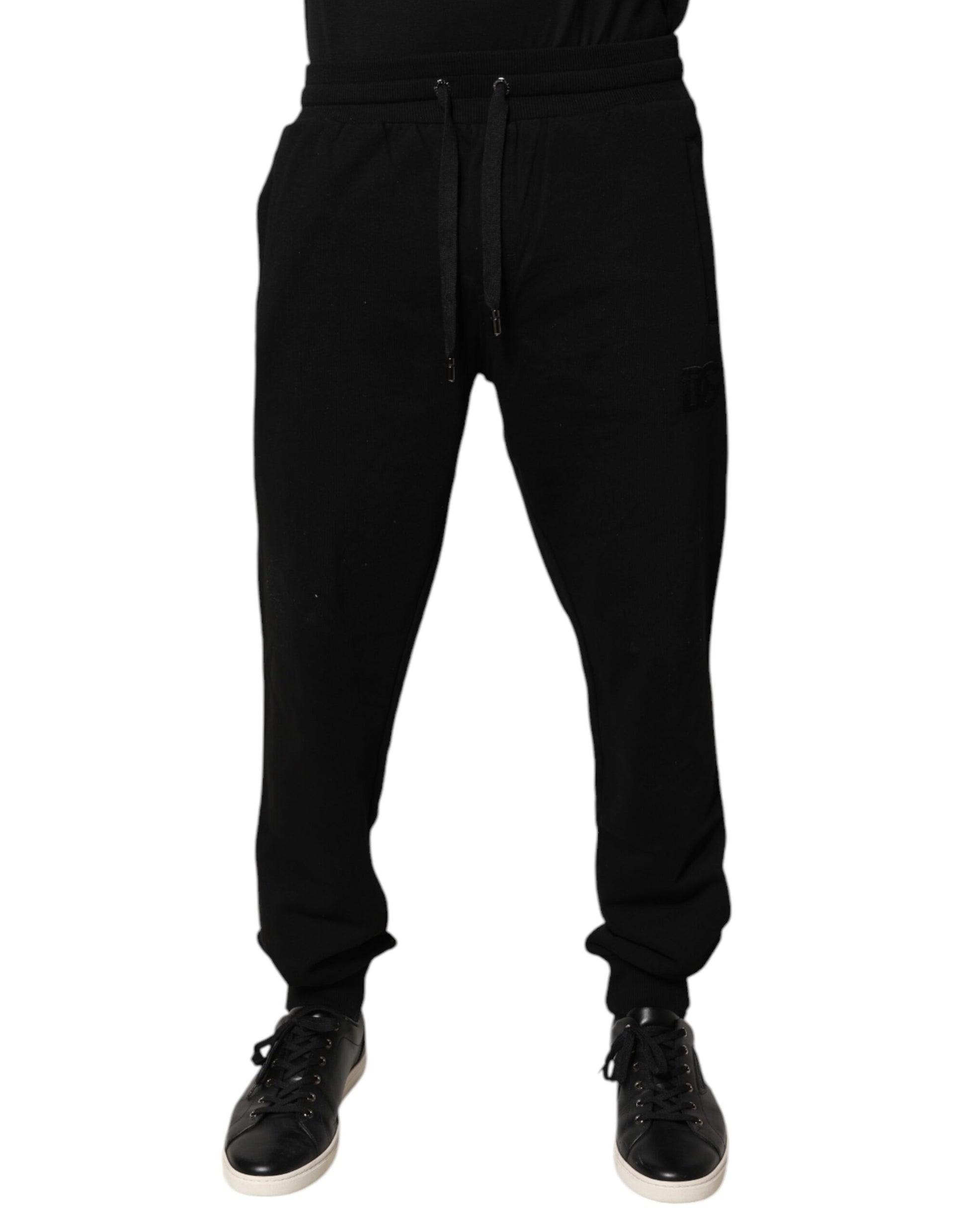 Dolce & Gabbana Black Athletic Pants for Men