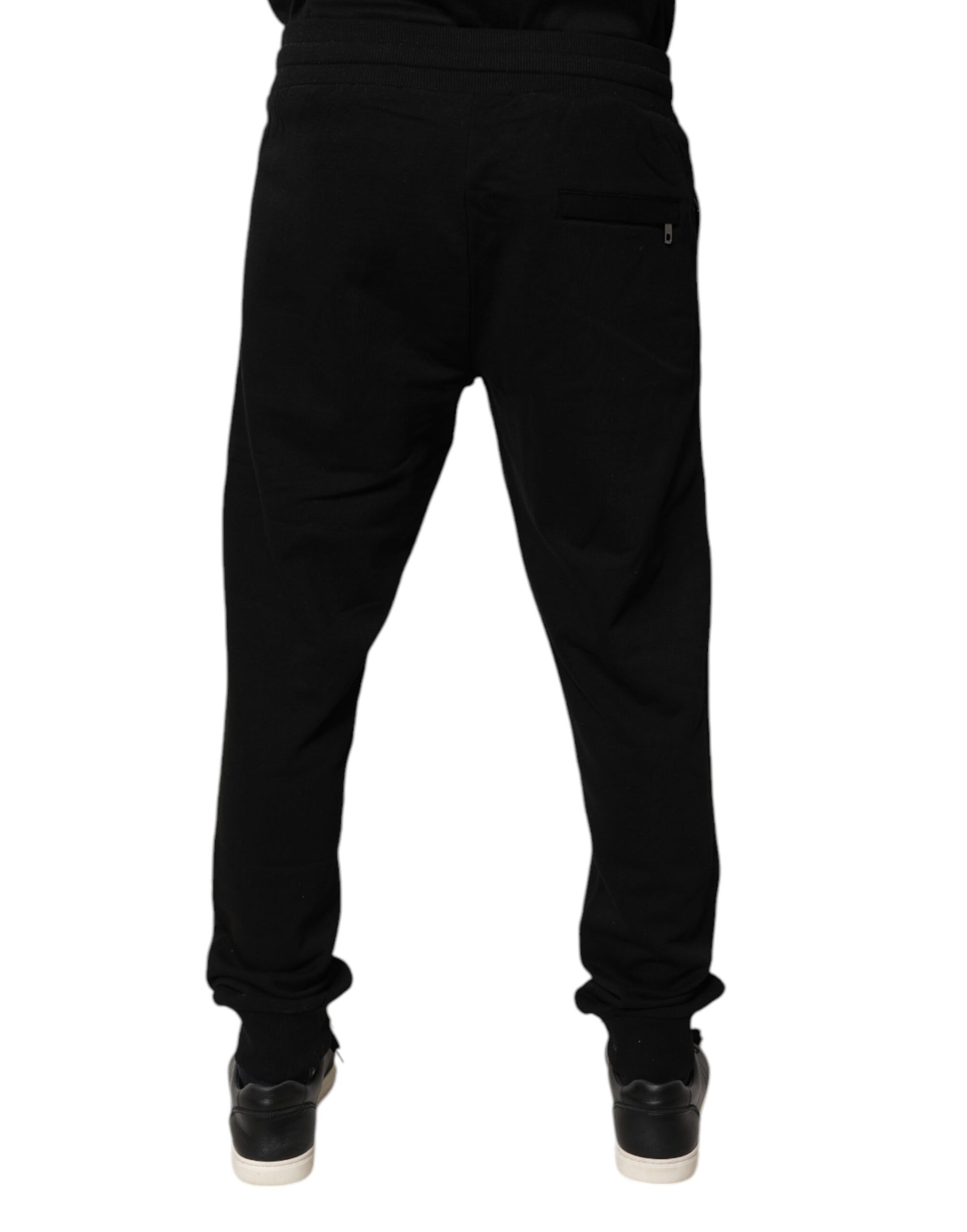 Dolce & Gabbana Black Athletic Pants for Men side view