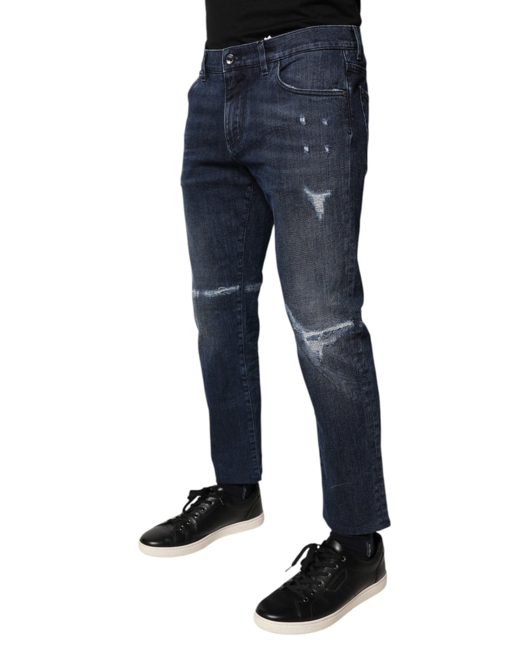 Dolce & Gabbana Blue Skinny Jeans for Men alternate view