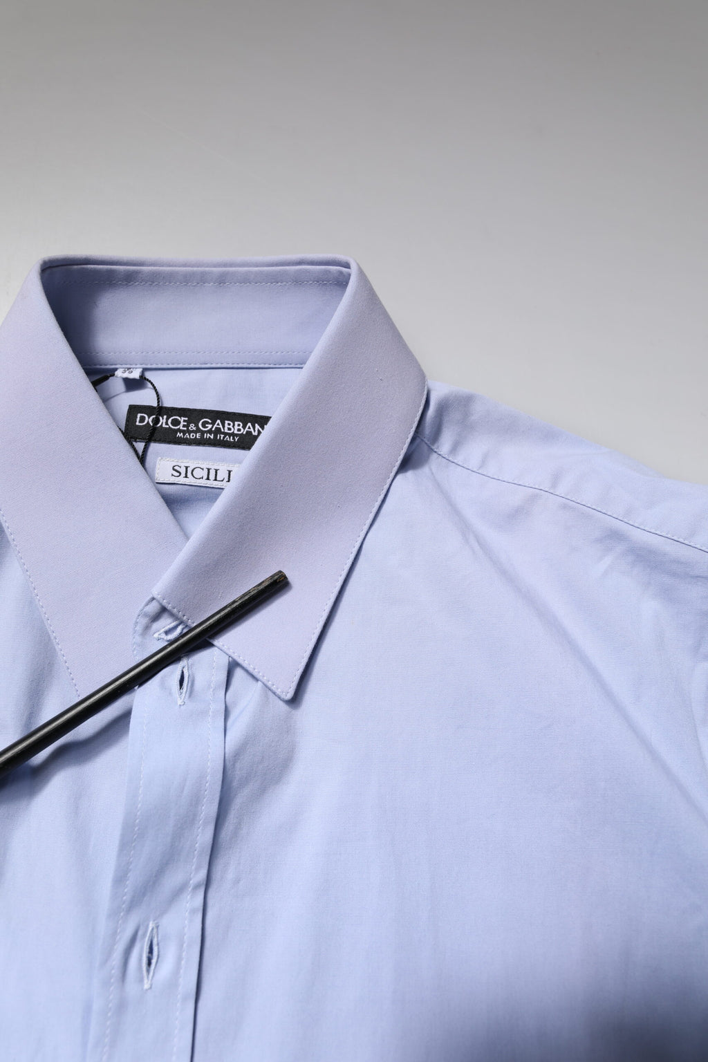 Dolce & Gabbana Blue Dress Shirt for Men additional view
