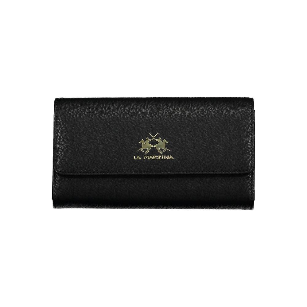 La Martina Black Wallet for Women