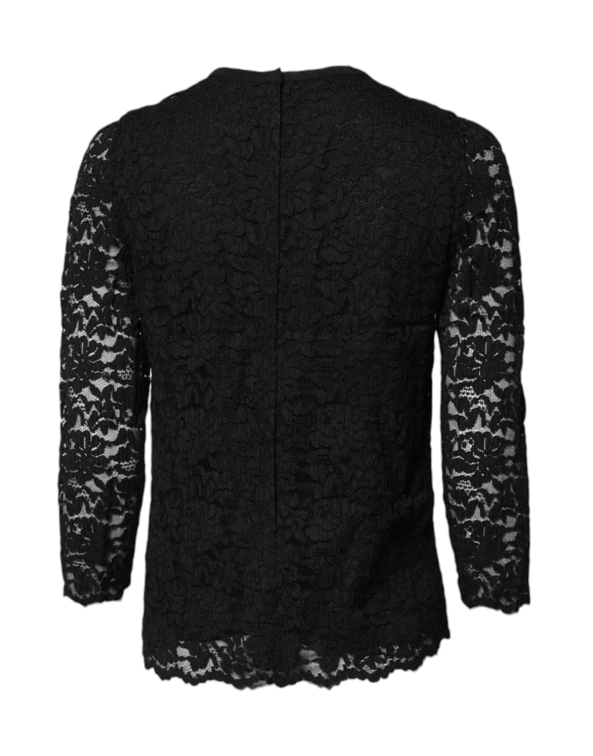 Dolce & Gabbana Black Blouse for Women side view