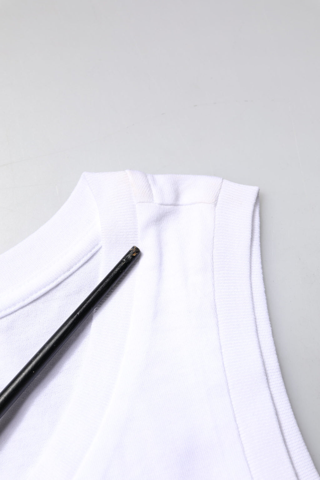Dolce & Gabbana White Sleeveless T-Shirt for Women additional view