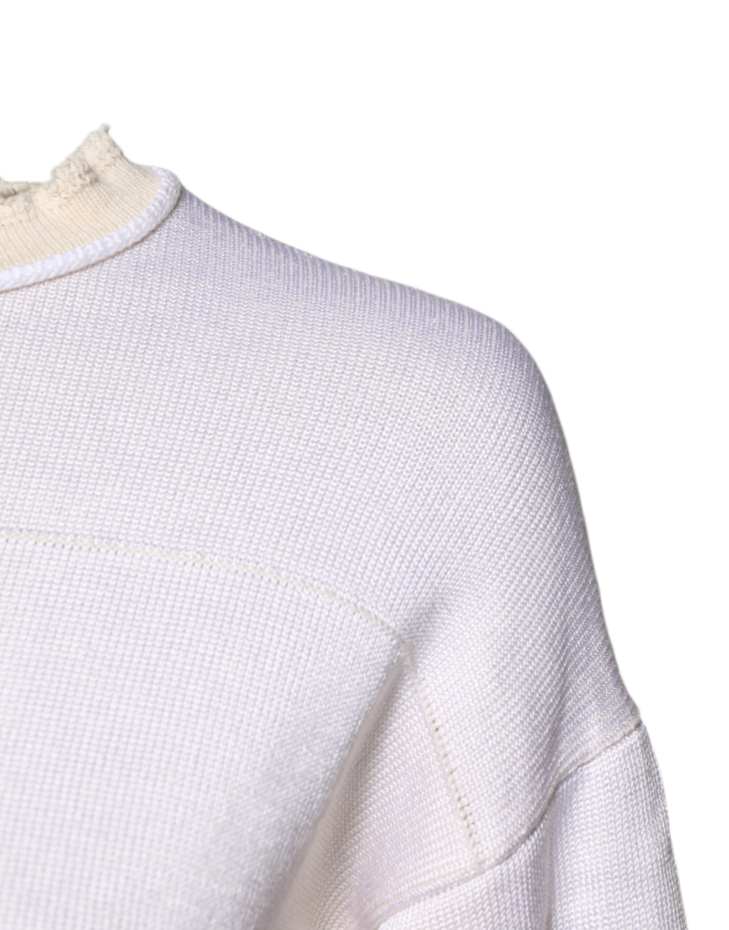 Jil Sander White Sweatshirt for Women detail view