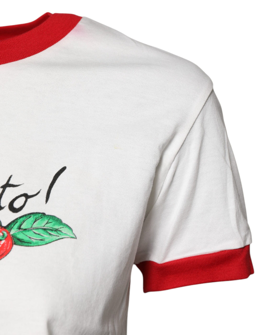 Dolce & Gabbana White T-Shirt for Women detail view