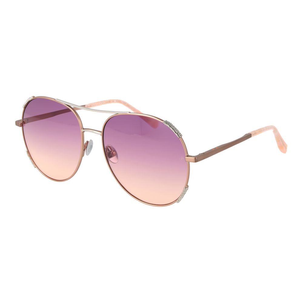 Lunettes de soleil Scotch & Soda en acétate rose