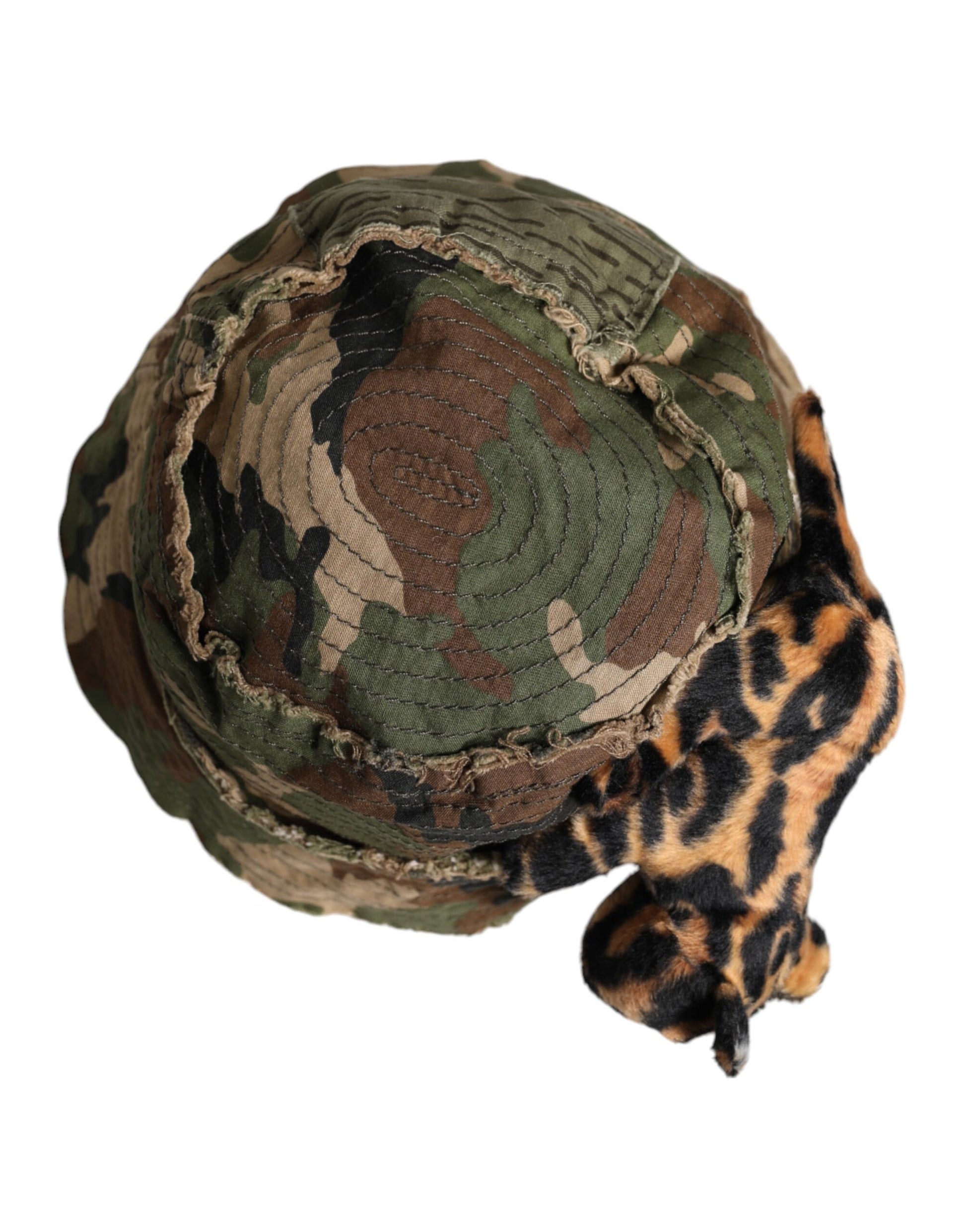 Dolce & Gabbana Multicolor Bucket Hats for Men side view