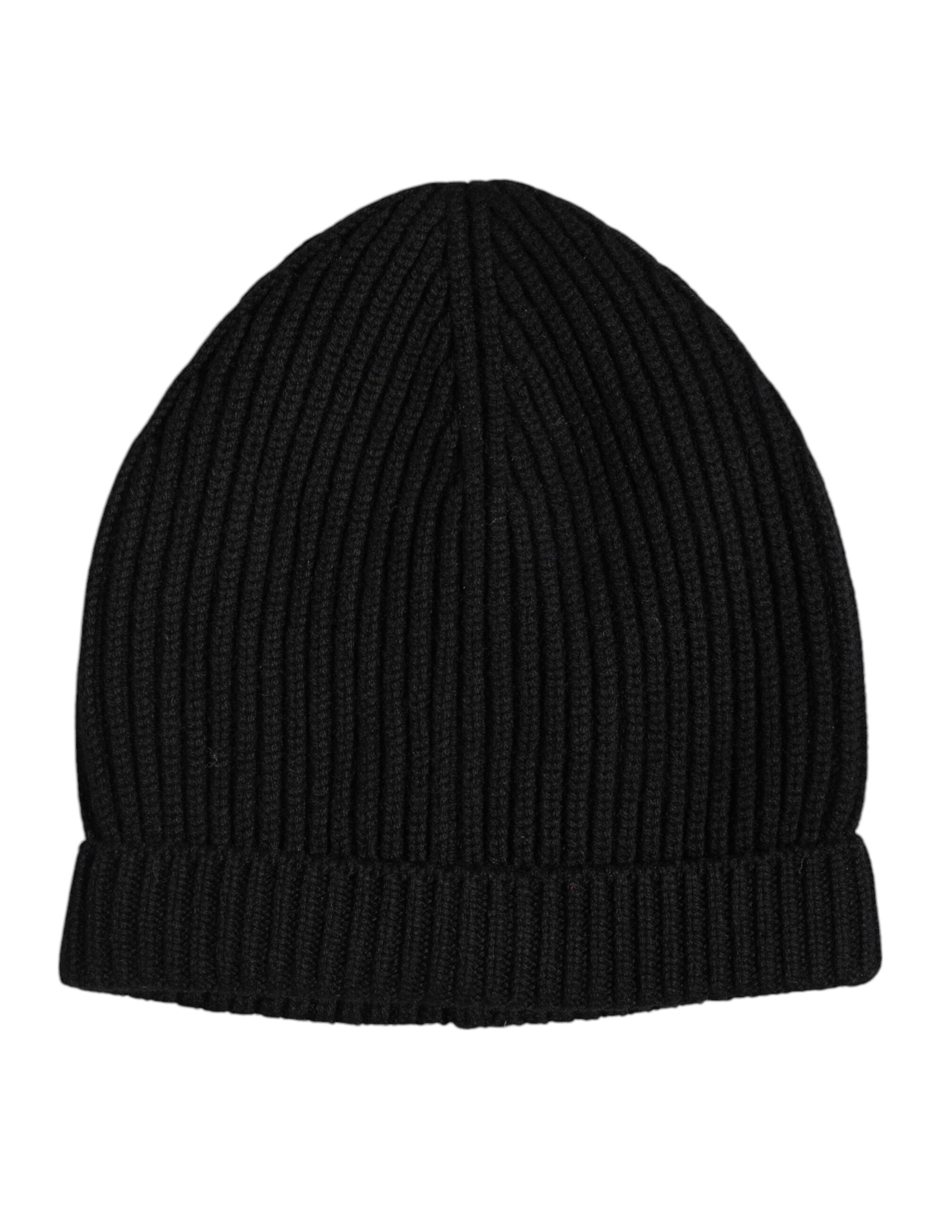 Dolce & Gabbana Black Beanie for Men alternate view