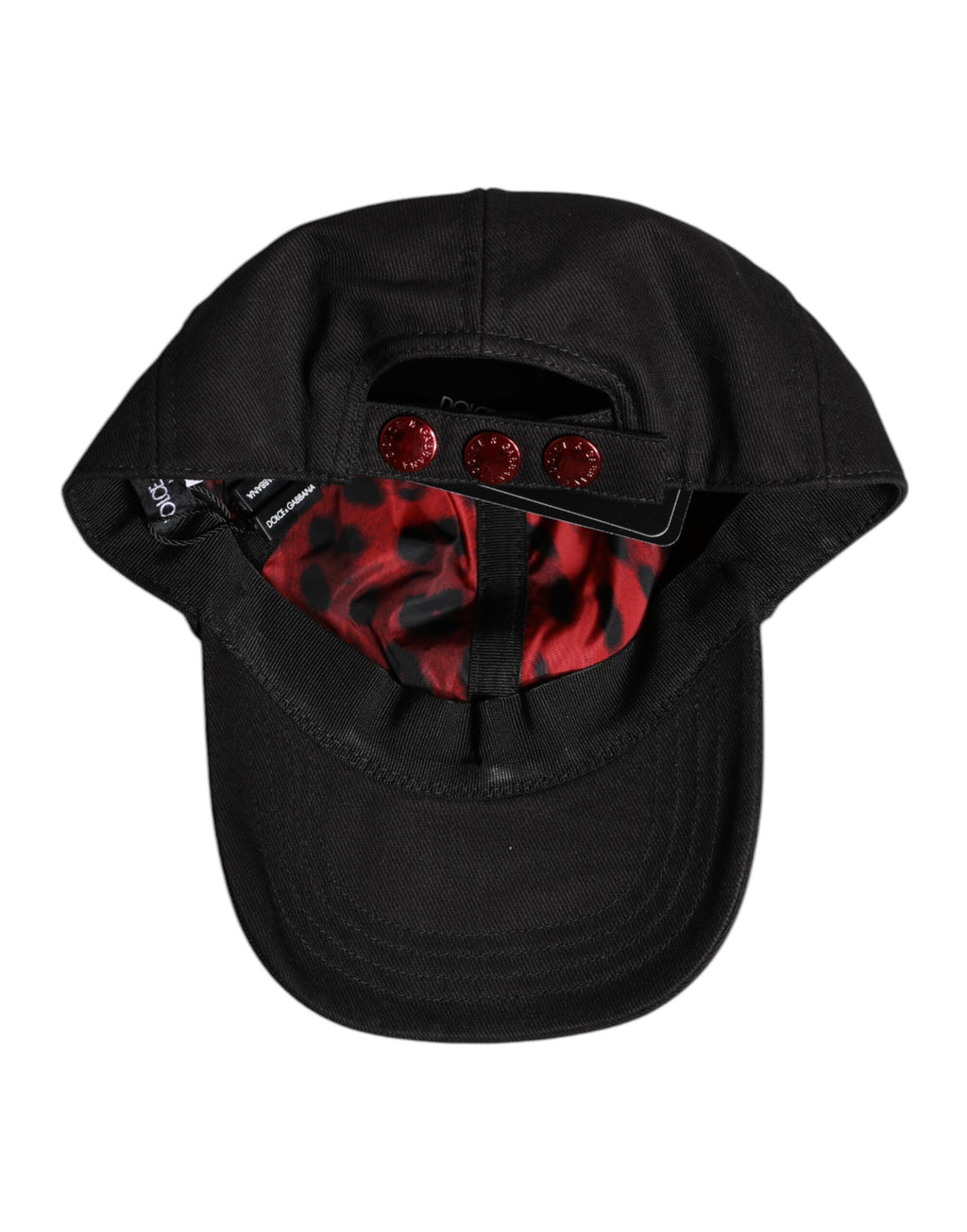 Dolce & Gabbana Black Baseball Cap for Men additional view