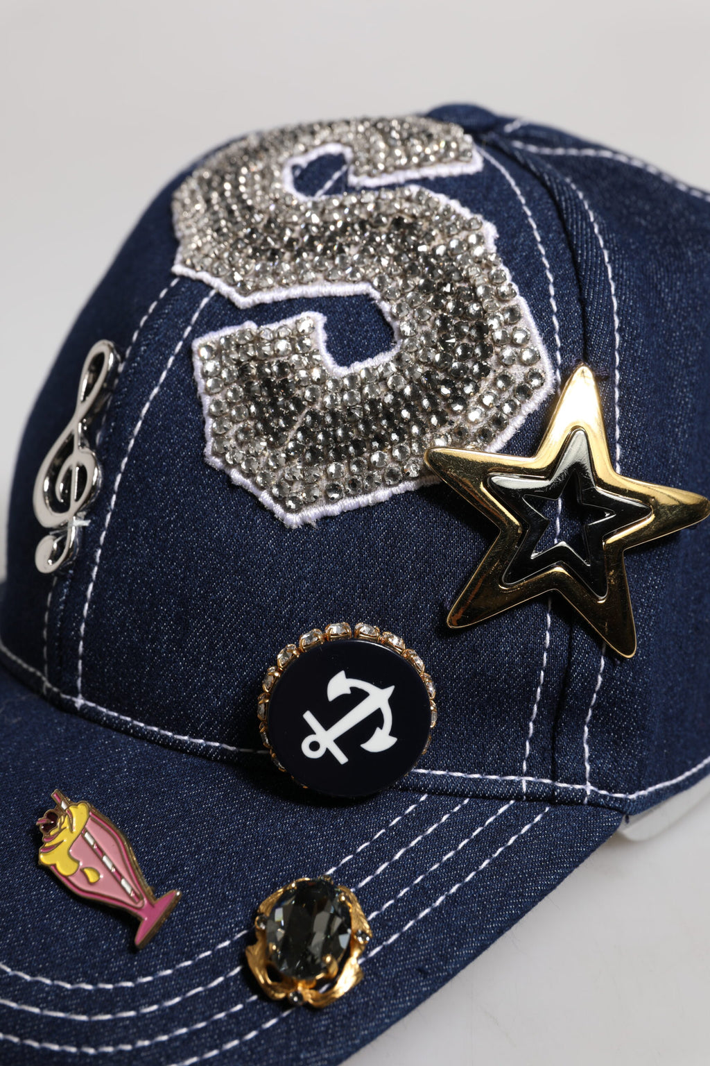 Dolce & Gabbana Blue Baseball Cap for Women additional view
