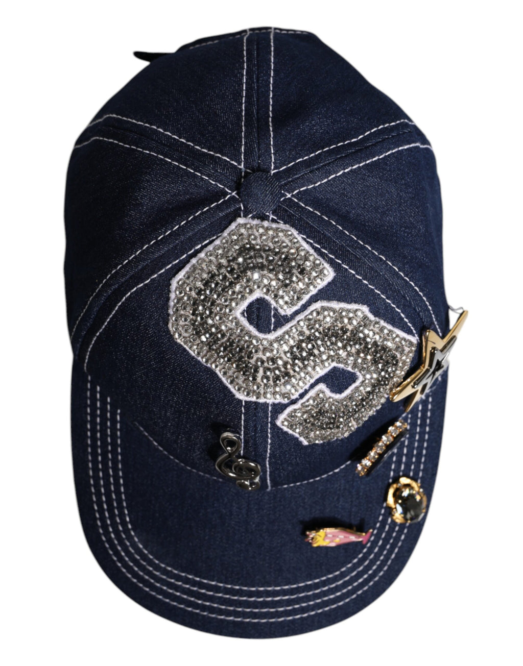 Dolce & Gabbana Blue Baseball Cap for Women additional view