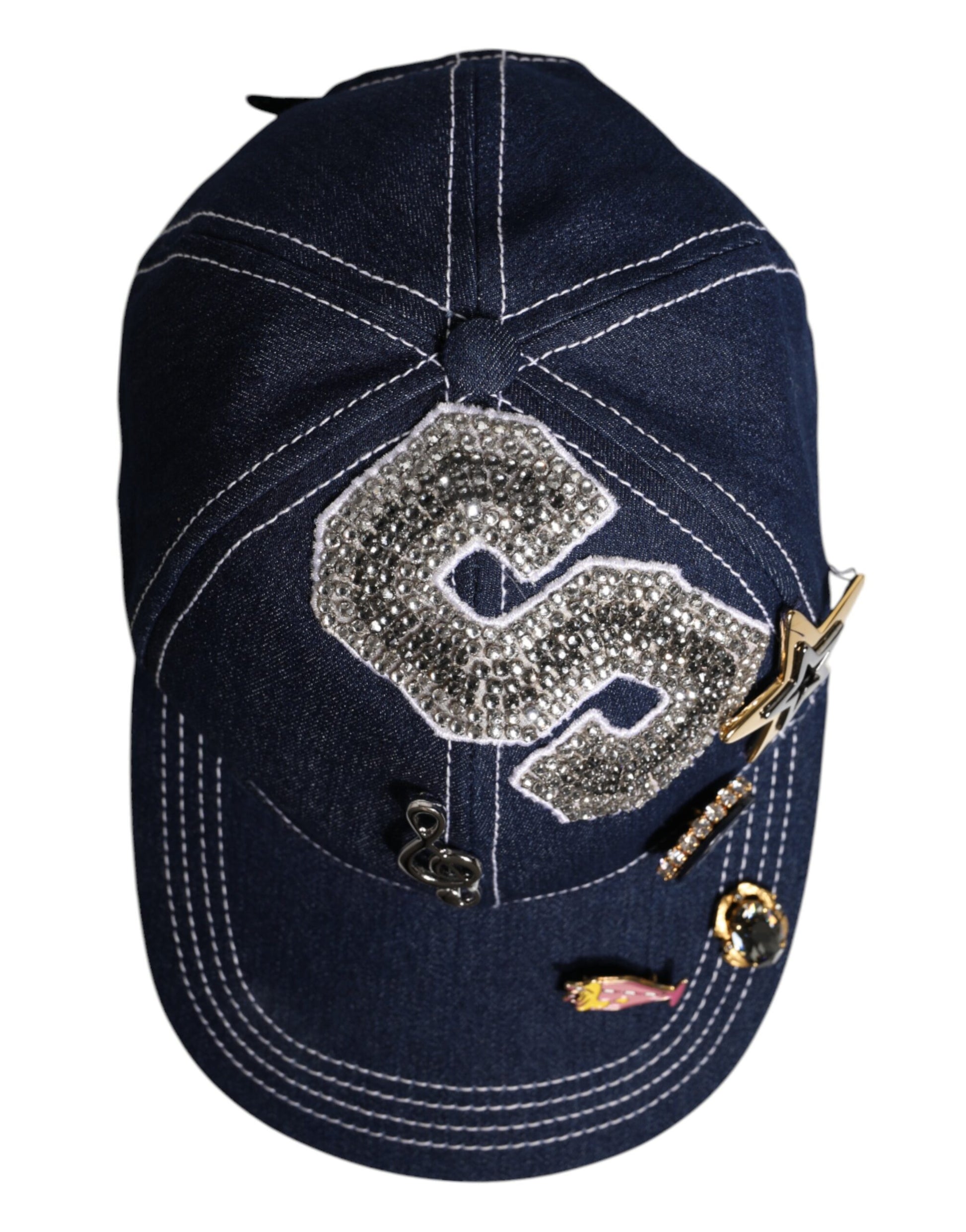 Dolce & Gabbana Blue Baseball Cap for Women additional view