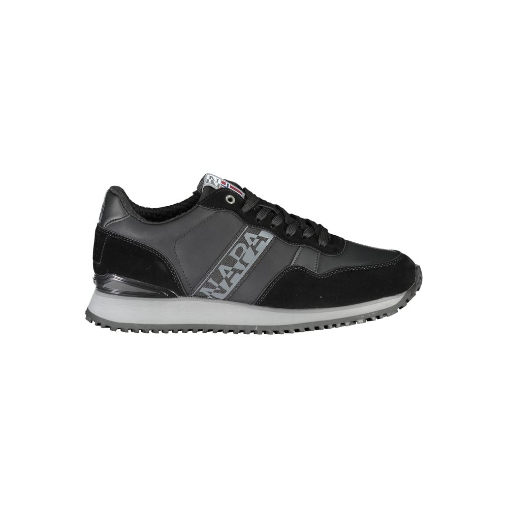 Napapijri Black Low Top Sneakers for Men