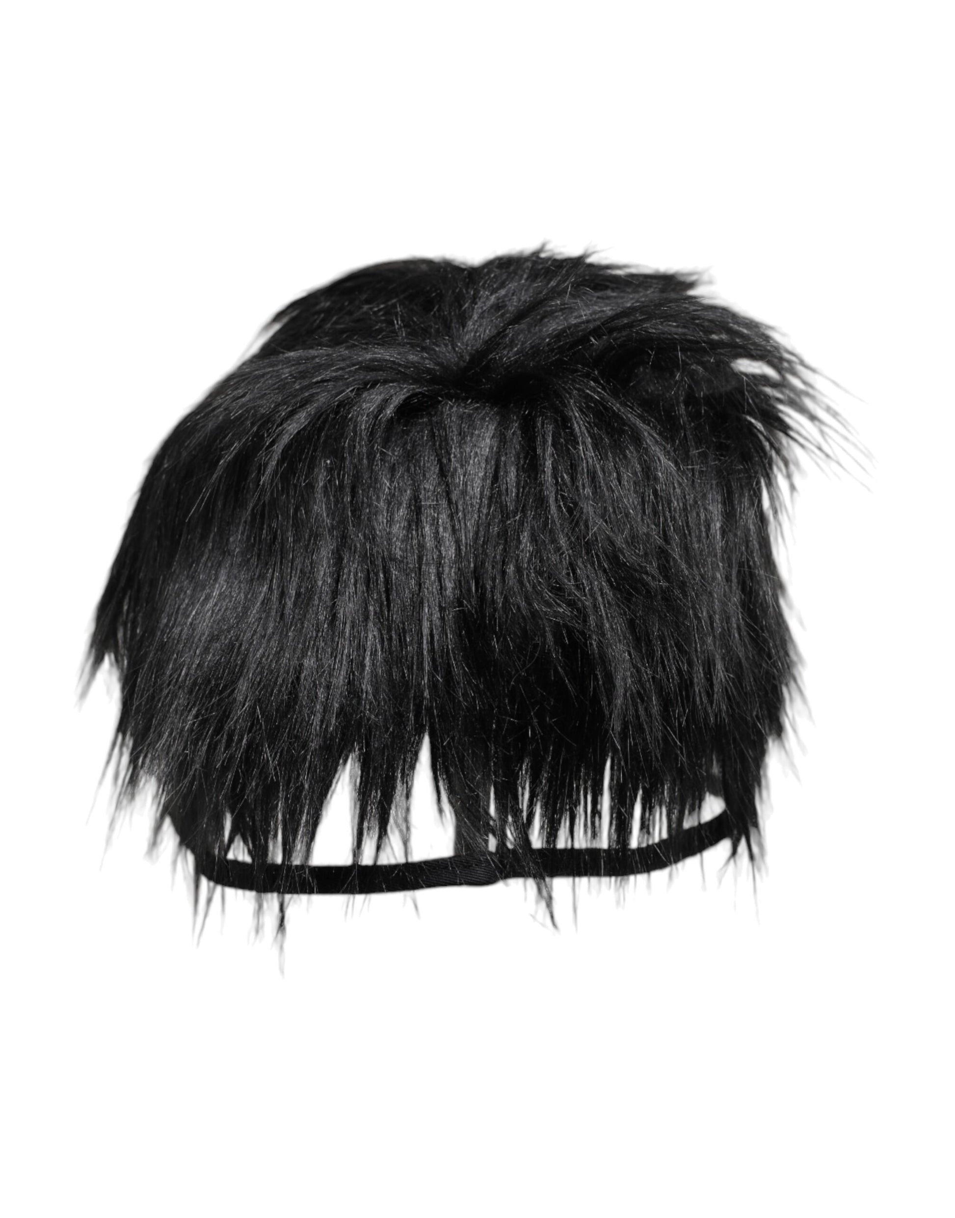 Dolce & Gabbana Black Bucket Hats for Women detail view