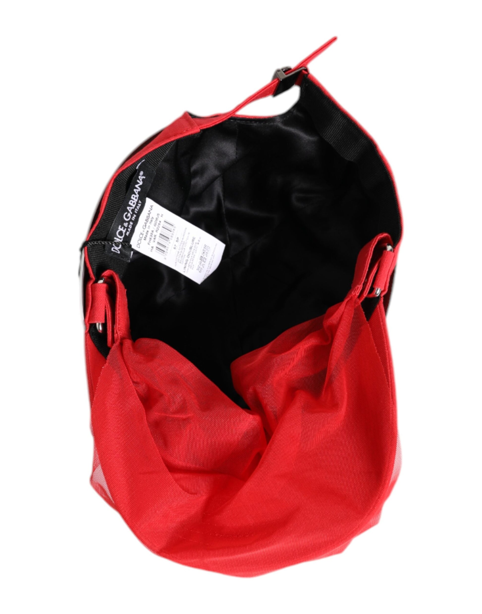 Dolce & Gabbana Red Baseball Cap for Women additional view