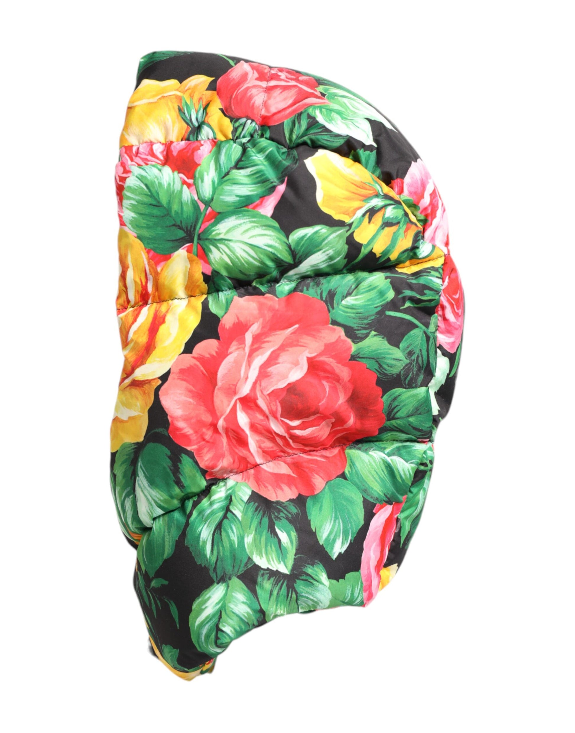 Chapeau turban Dolce & Gabbana multicolore à imprimé floral