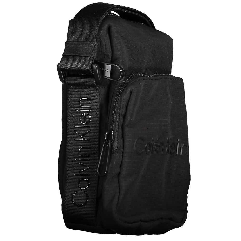 Calvin Klein Black Shoulder Bag for Men detail view