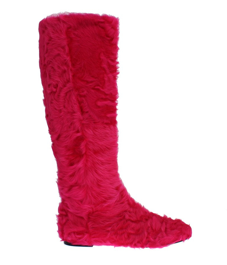 Dolce & Gabbana Pink Flat for Women