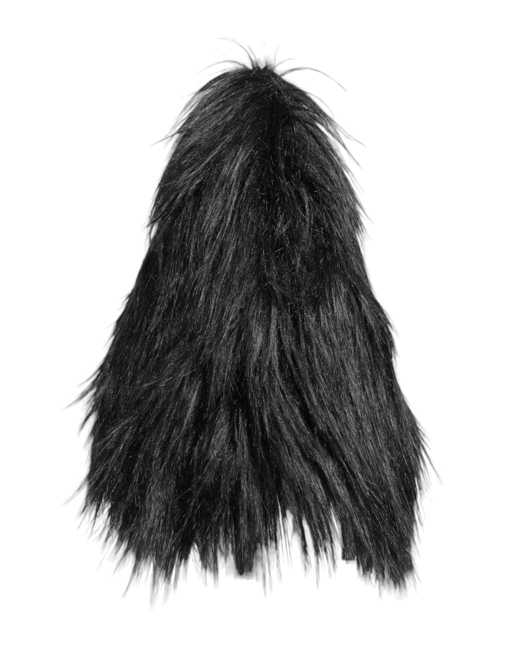 Chapeau bob en fourrure acrylique noire Dolce & Gabbana pour femme