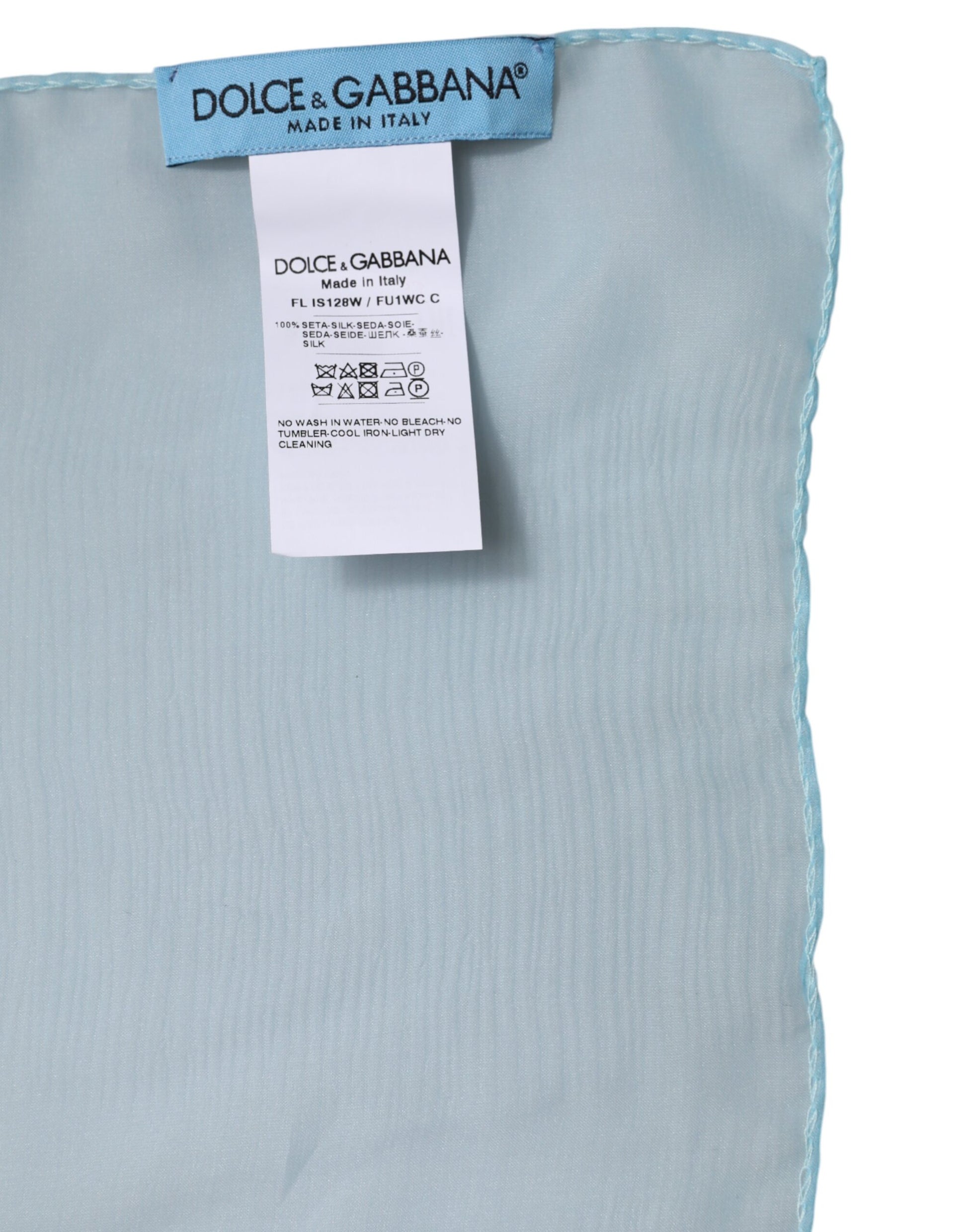 Dolce & Gabbana Blue Scarf for Women additional view