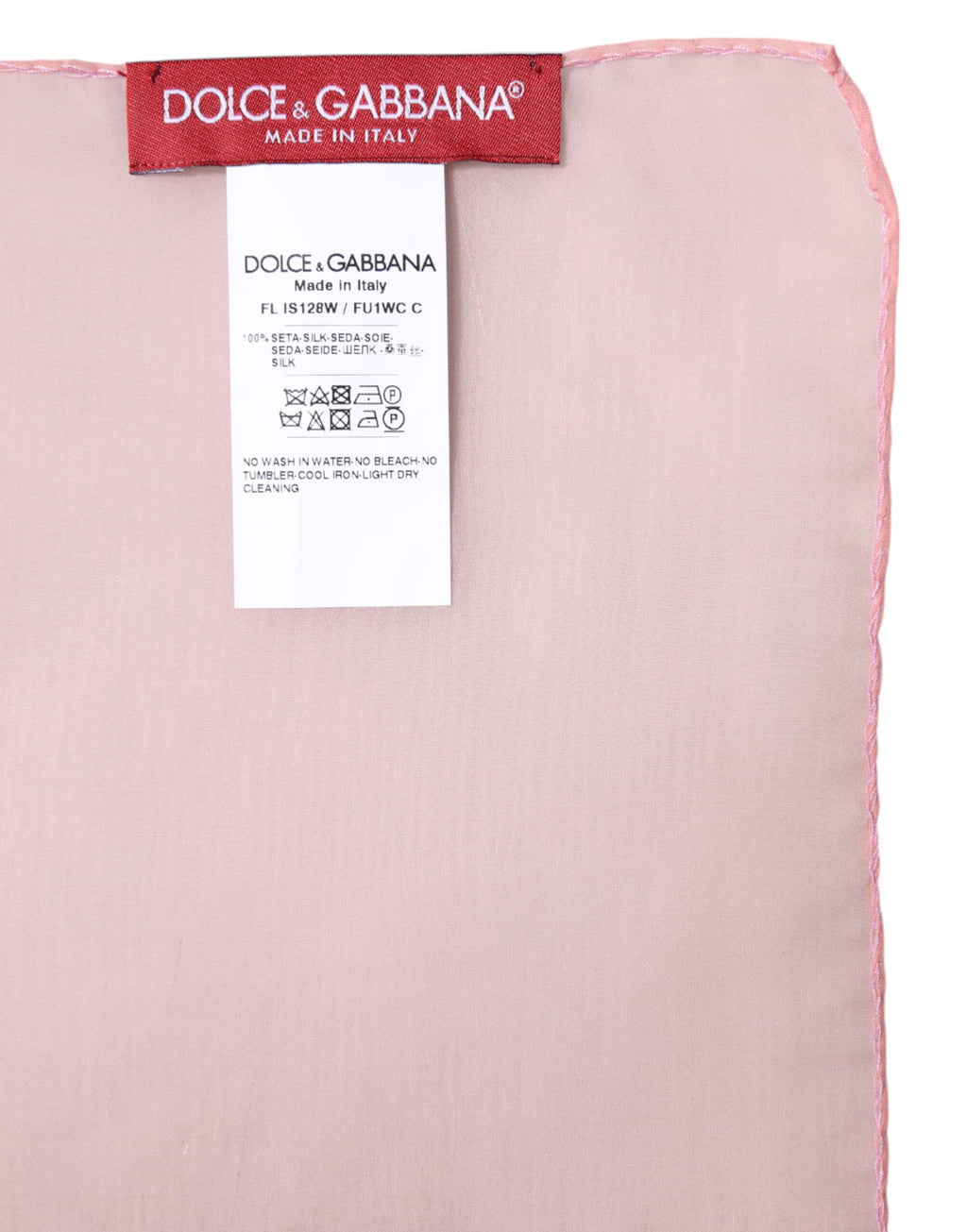 Dolce & Gabbana Pink Scarf for Women additional view
