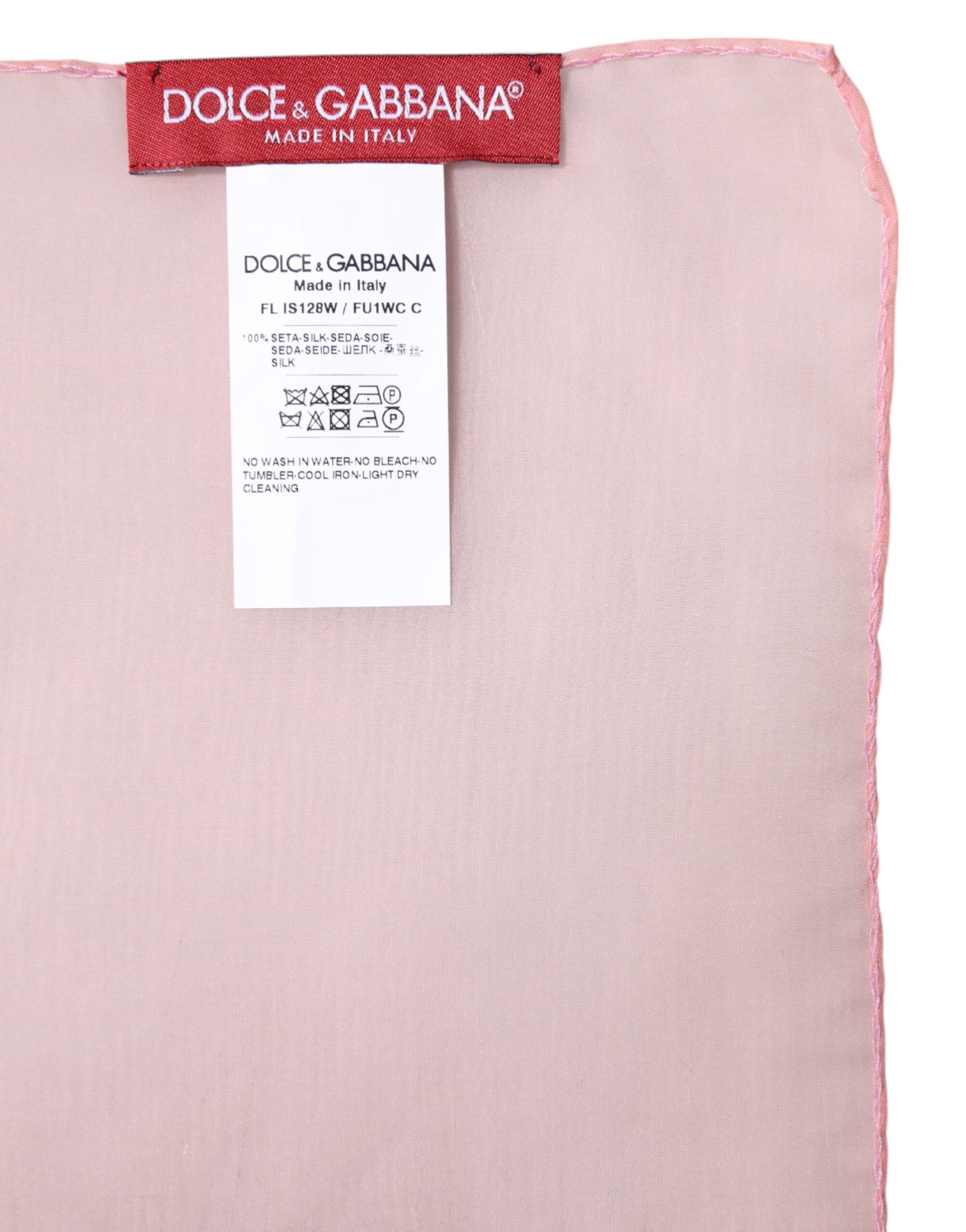 Dolce & Gabbana Pink Scarf for Women additional view