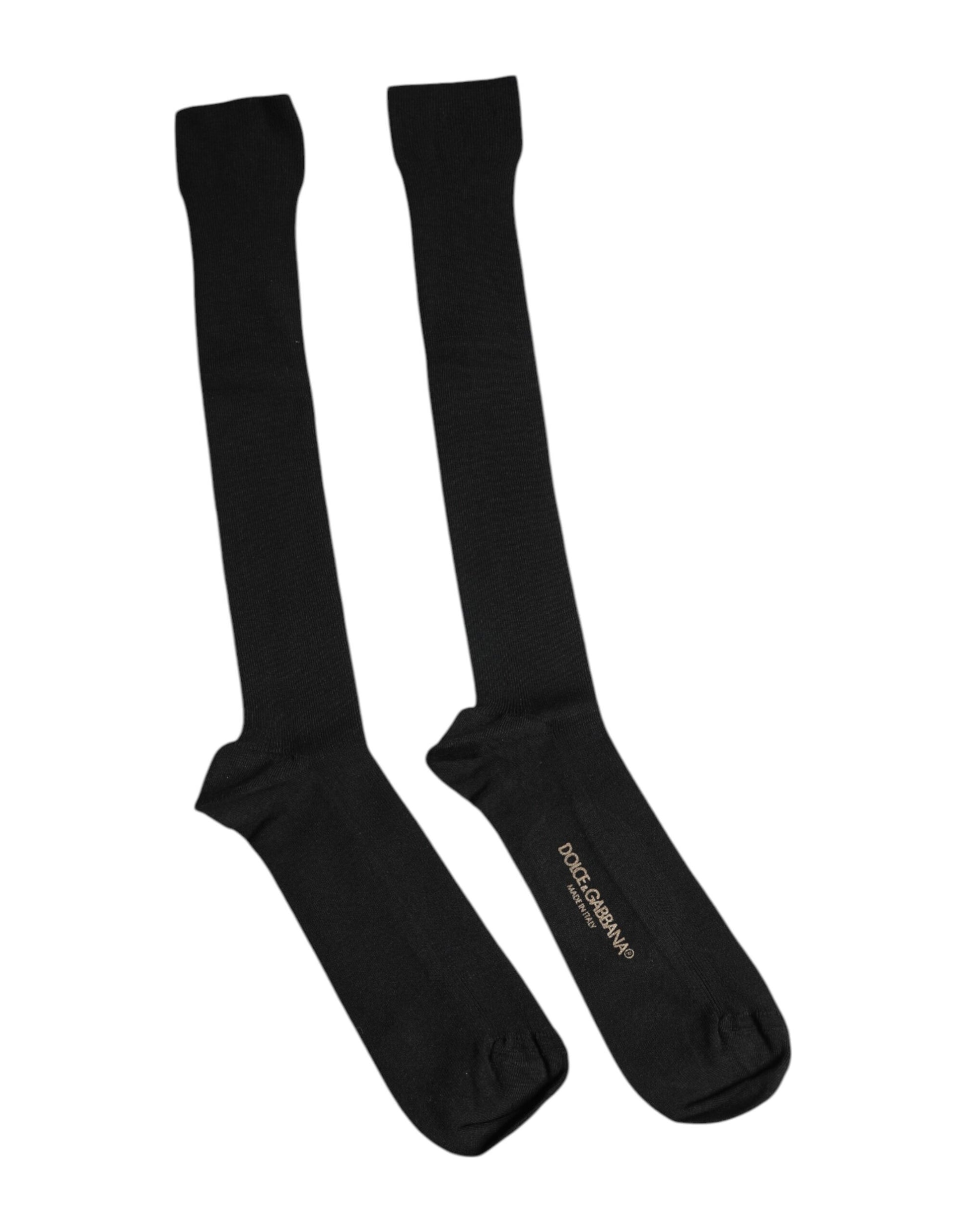 Dolce & Gabbana Black Socks for Men alternate view