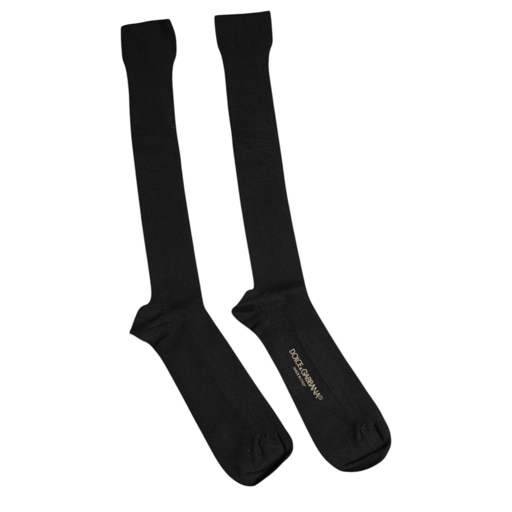 Dolce & Gabbana Black Socks for Men detail view