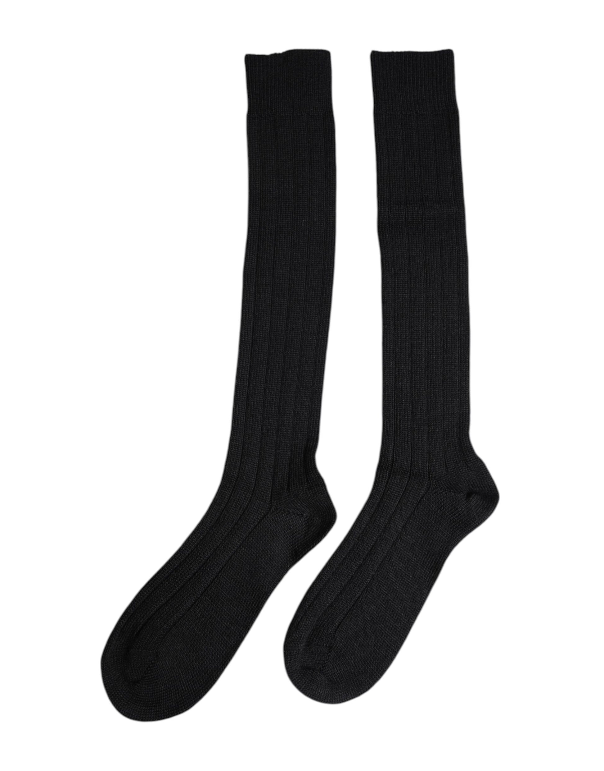 Dolce & Gabbana Black Socks for Men alternate view