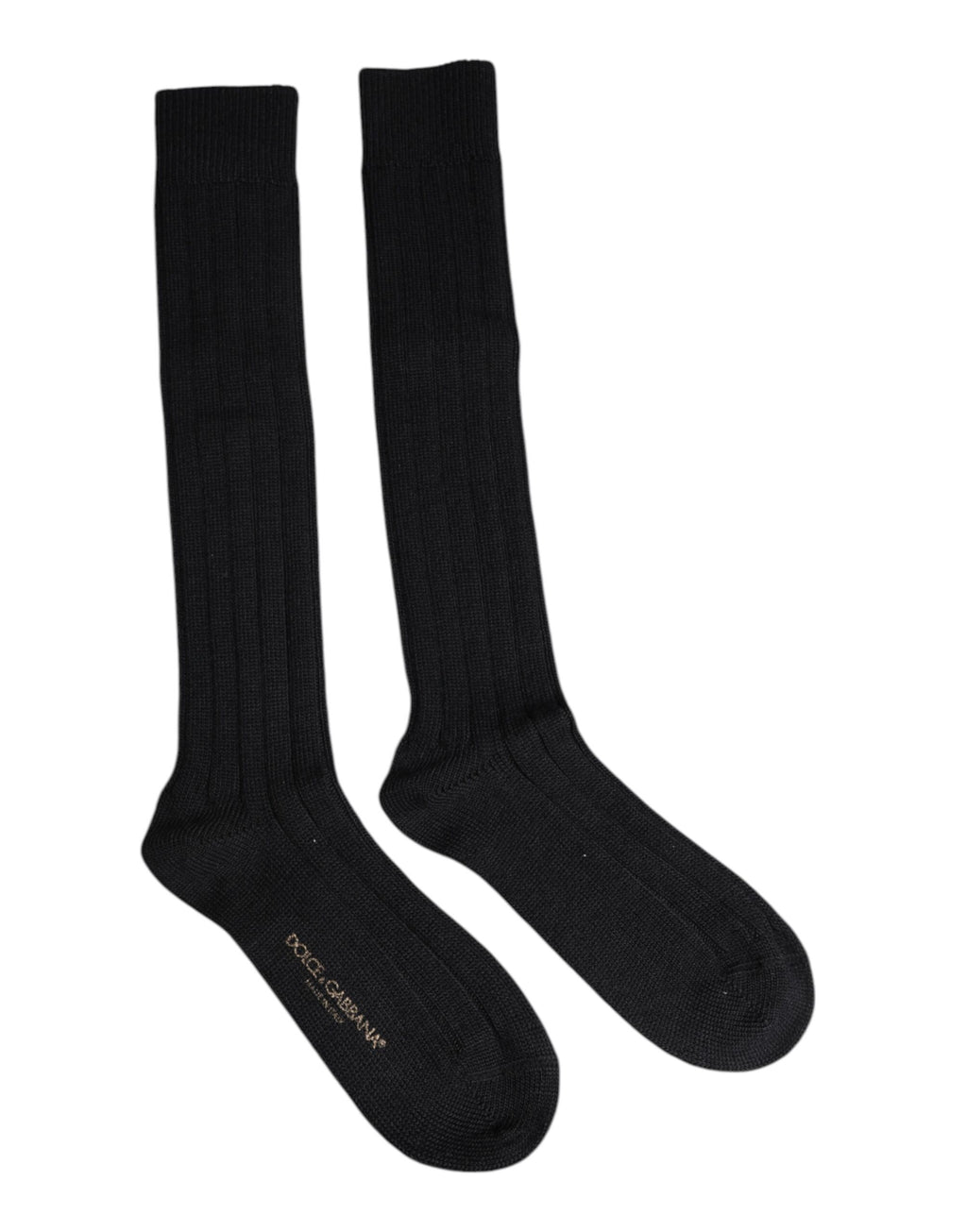 Dolce & Gabbana Black Socks for Men side view