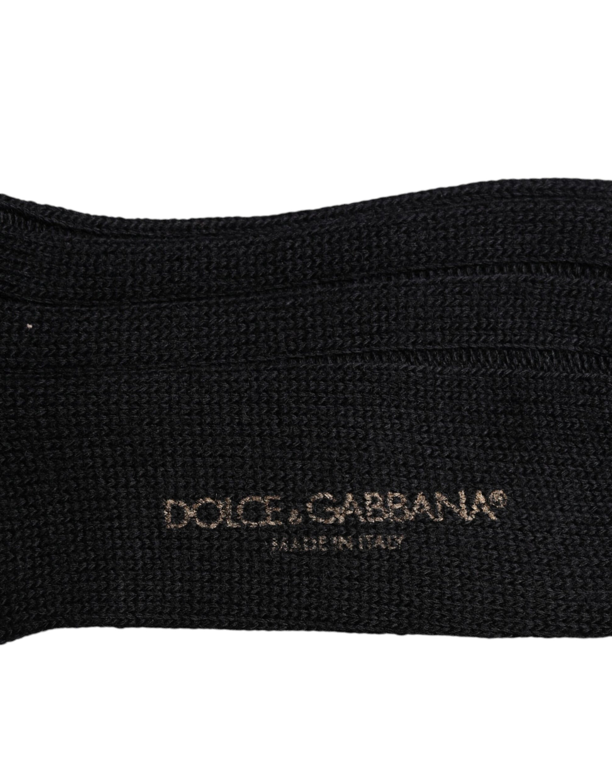 Dolce & Gabbana Black Socks for Men additional view