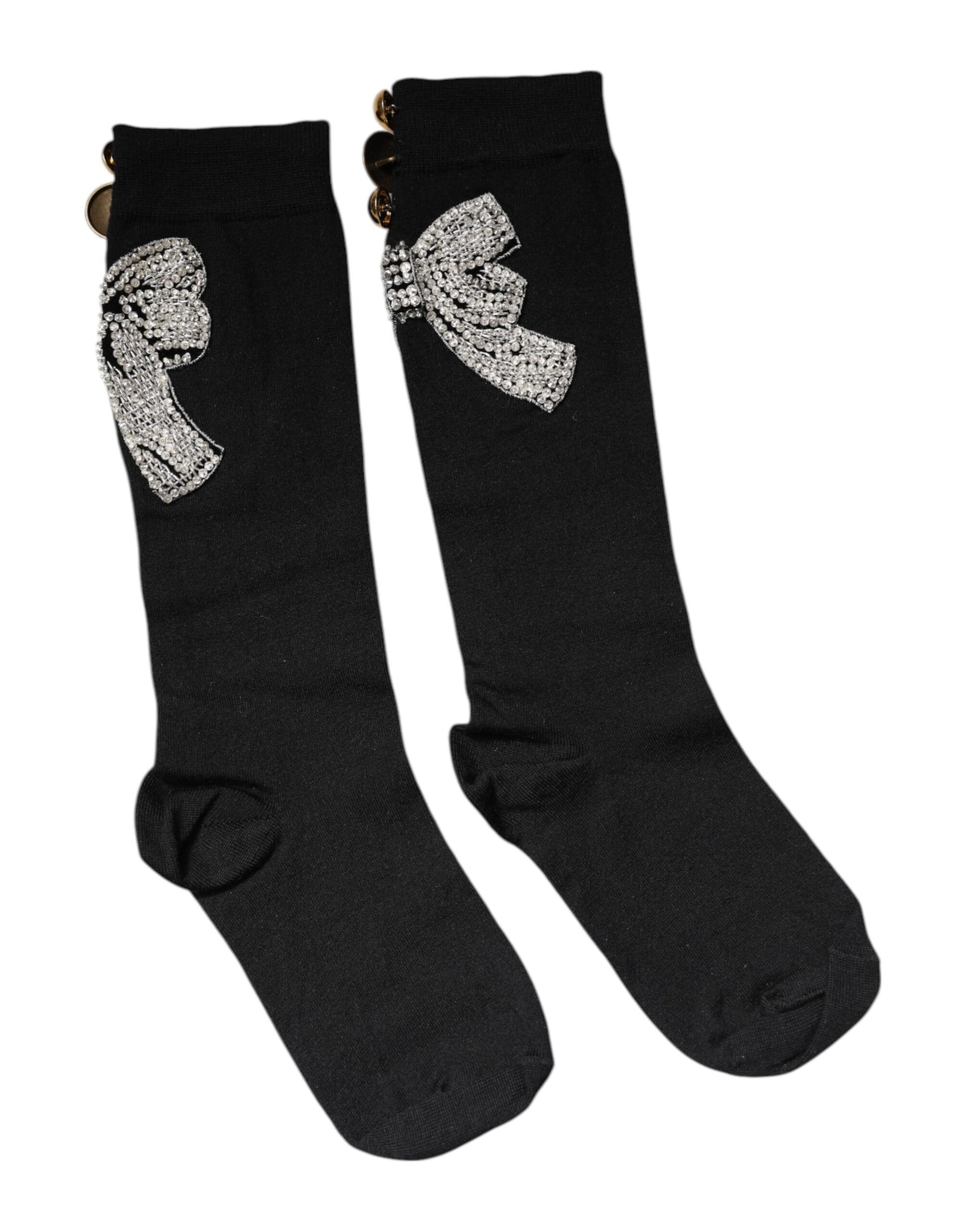 Dolce & Gabbana Black Socks for Women alternate view