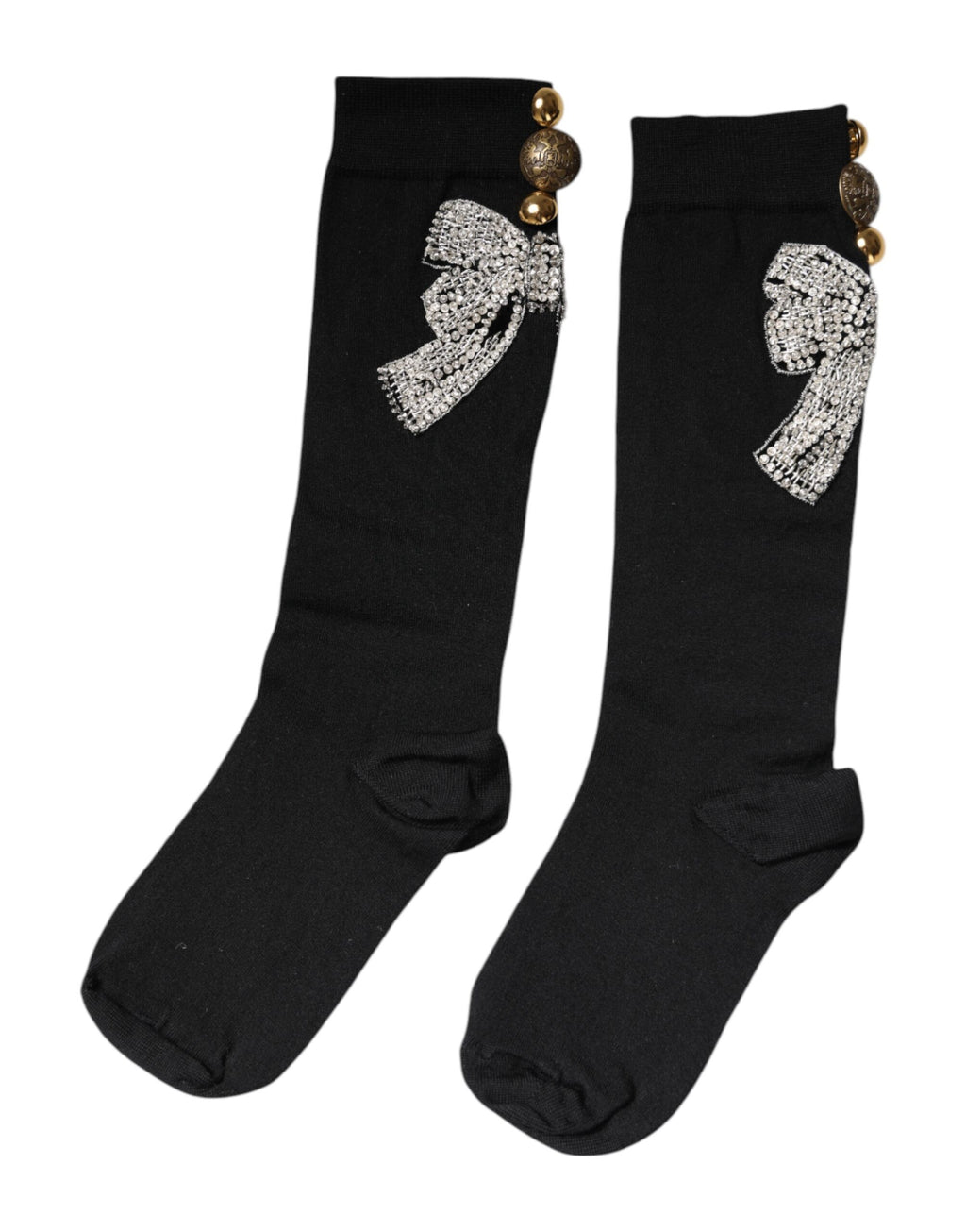 Dolce & Gabbana Black Socks for Women detail view