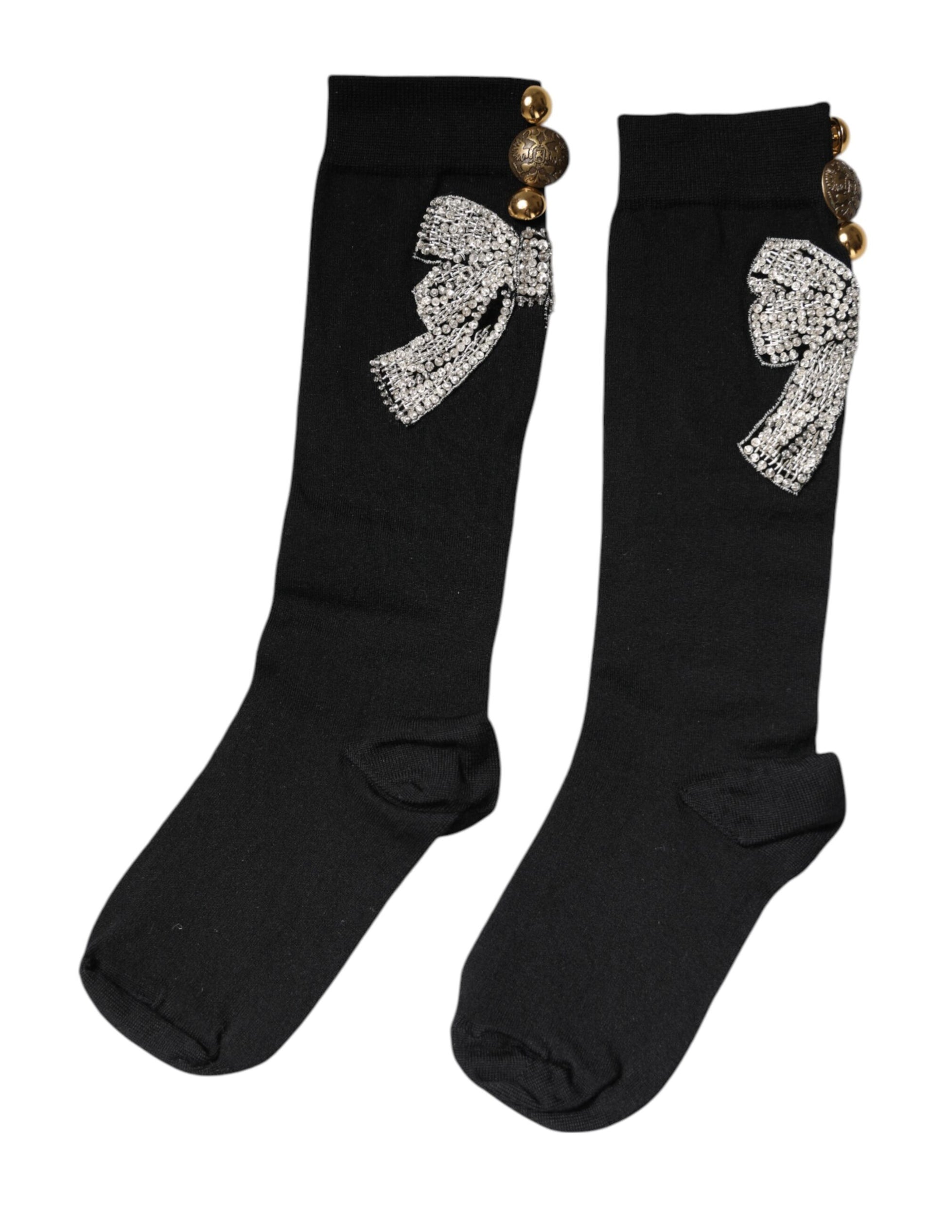 Dolce & Gabbana Black Socks for Women detail view