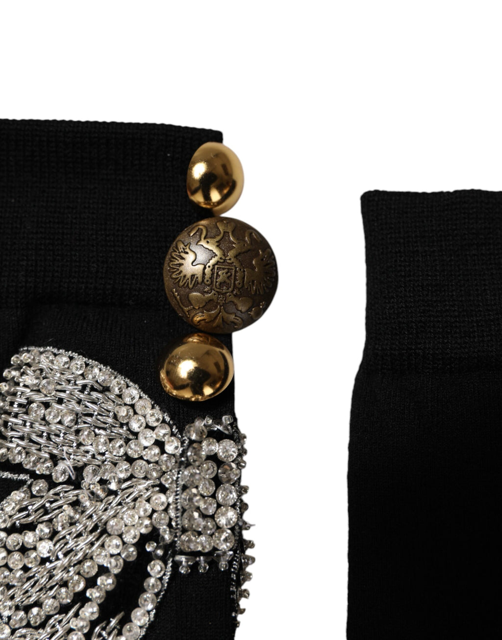Dolce & Gabbana Black Socks for Women side view