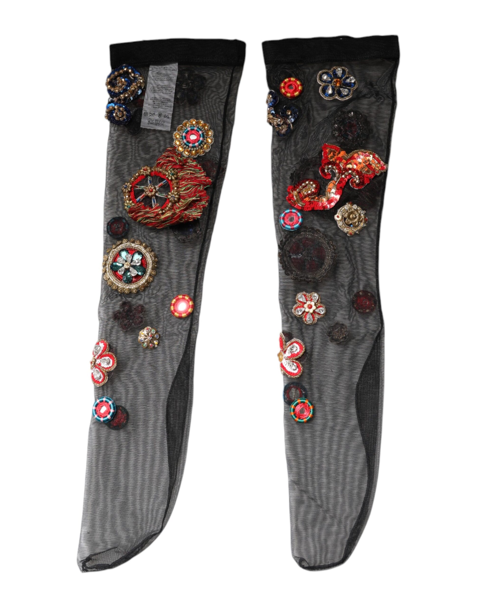 Dolce & Gabbana Black Socks for Women alternate view