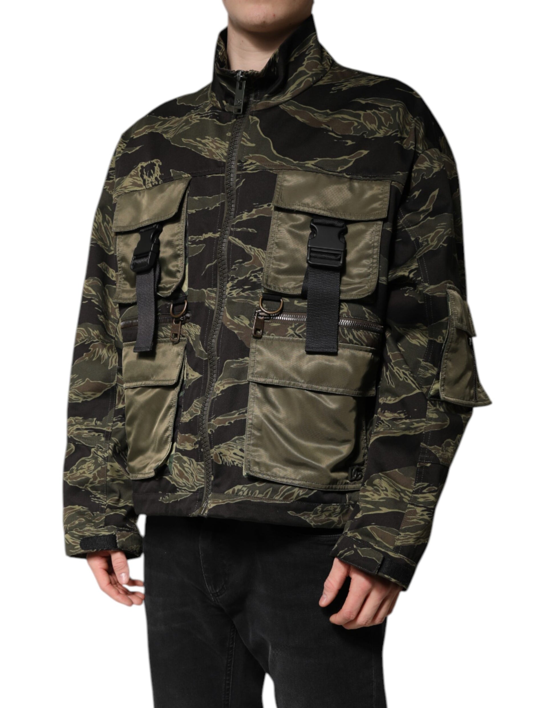 Dolce & Gabbana Multicolor Bomber for Men detail view