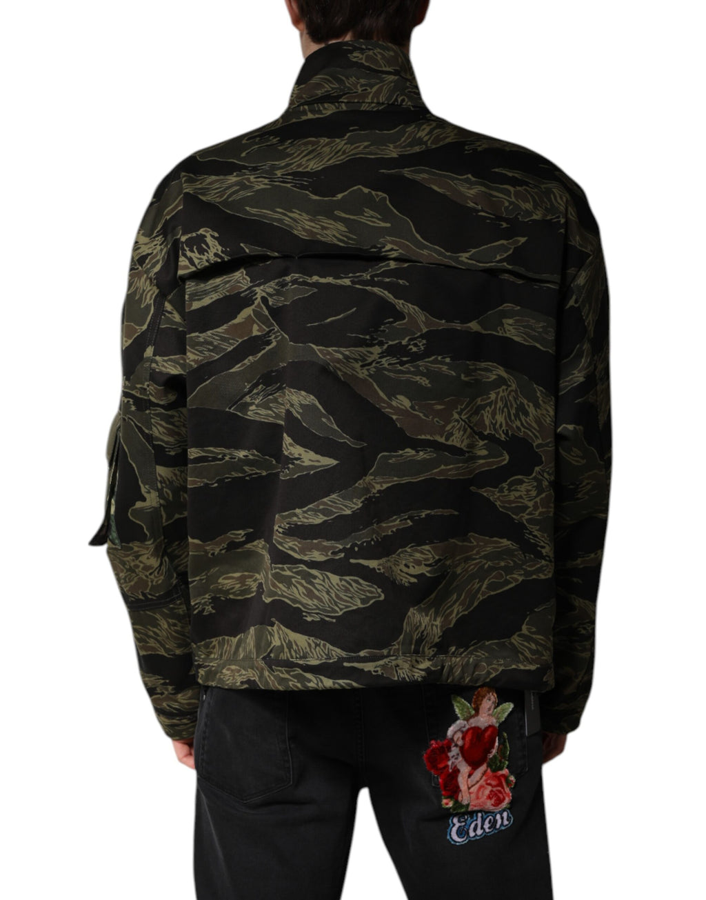 Dolce & Gabbana Multicolor Bomber for Men side view