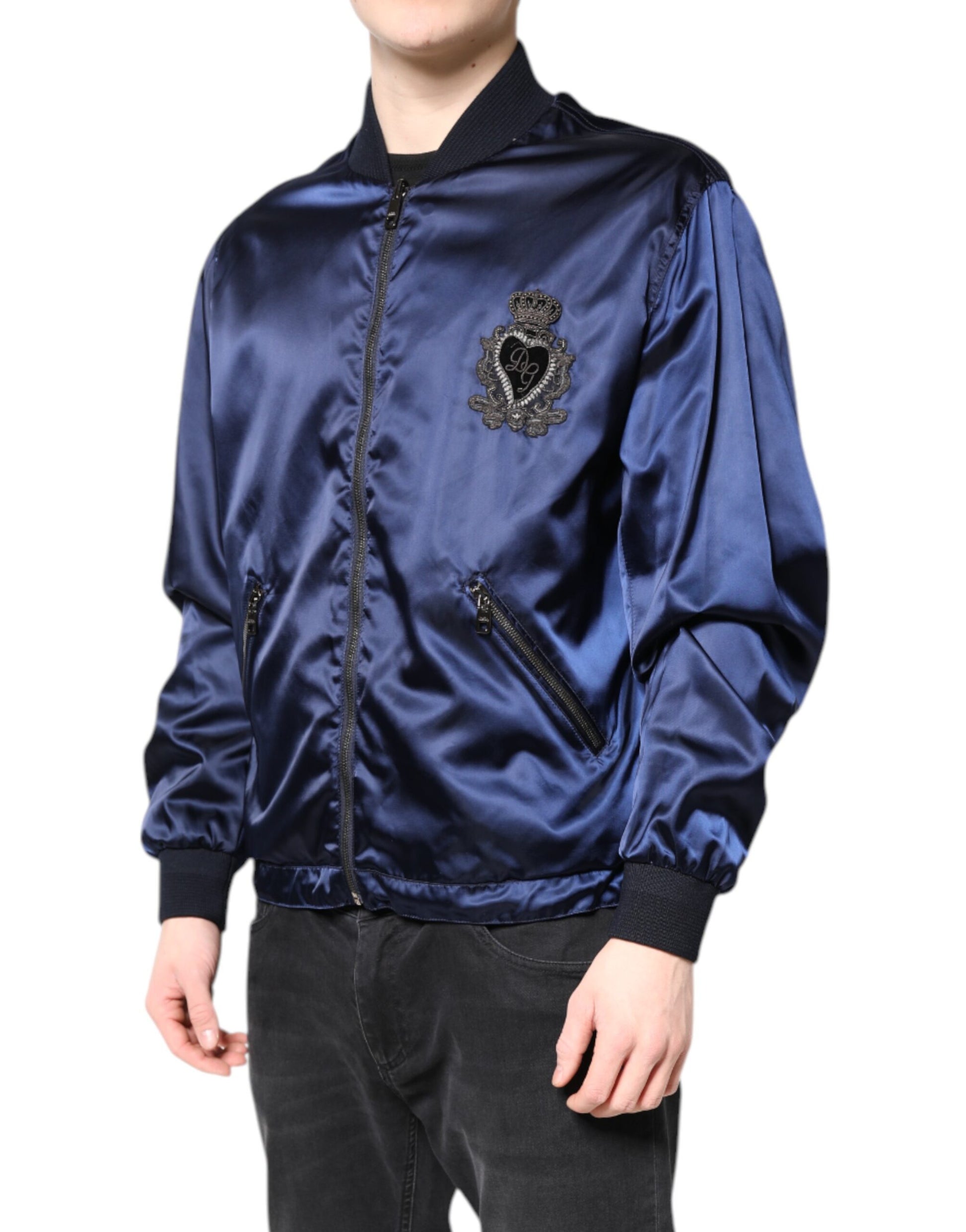 Dolce & Gabbana Blue Bomber for Men detail view