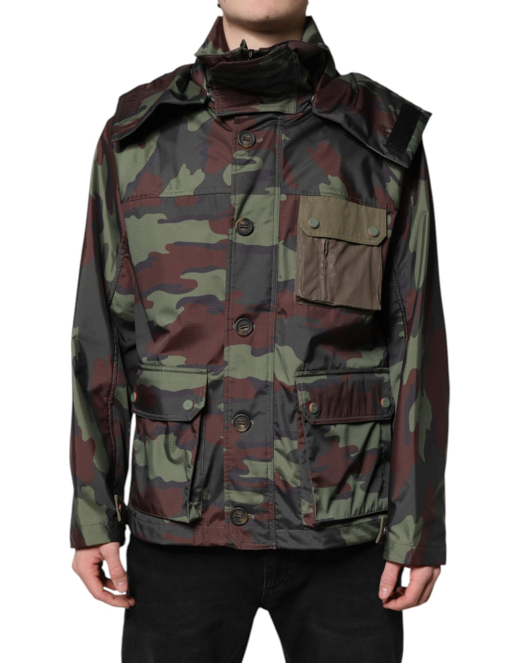 Dolce & Gabbana Multicolor Shell Jacket for Men