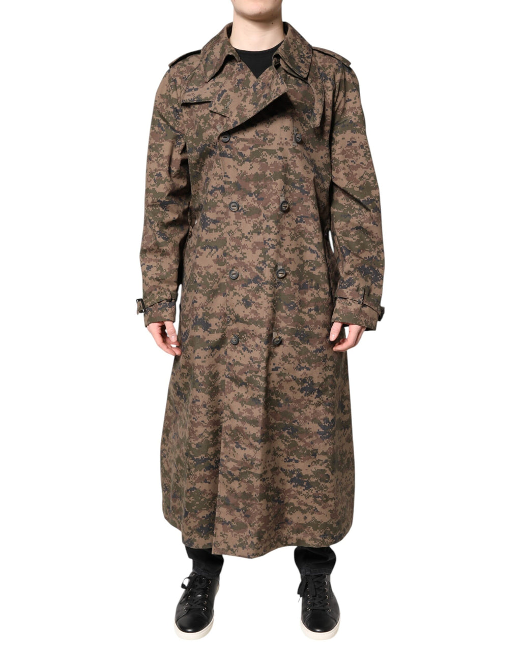 Dolce & Gabbana Multicolor Trench Coats for Men alternate view