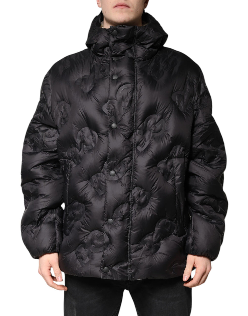 Dolce & Gabbana Black Parkas for Men