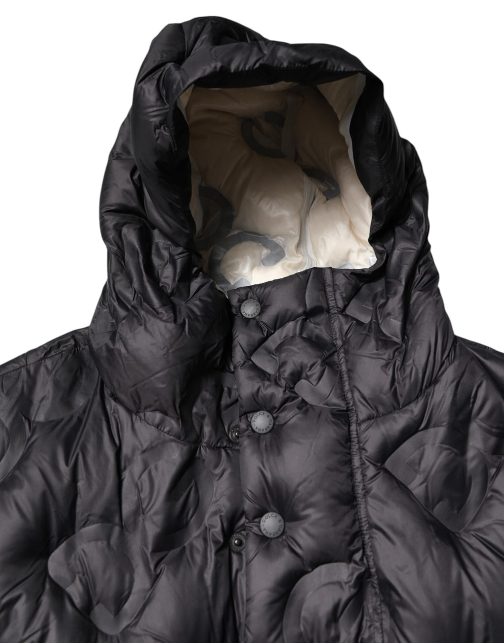 Dolce & Gabbana Black Parkas for Men additional view