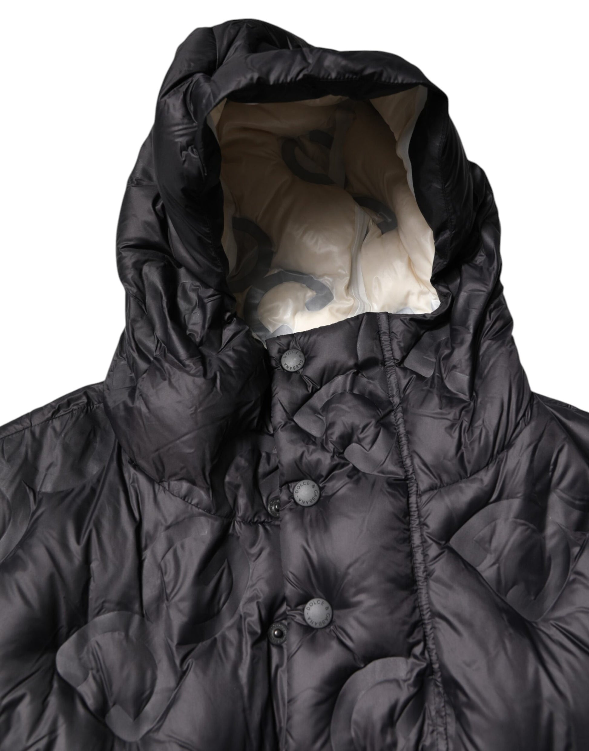 Dolce & Gabbana Black Parkas for Men additional view