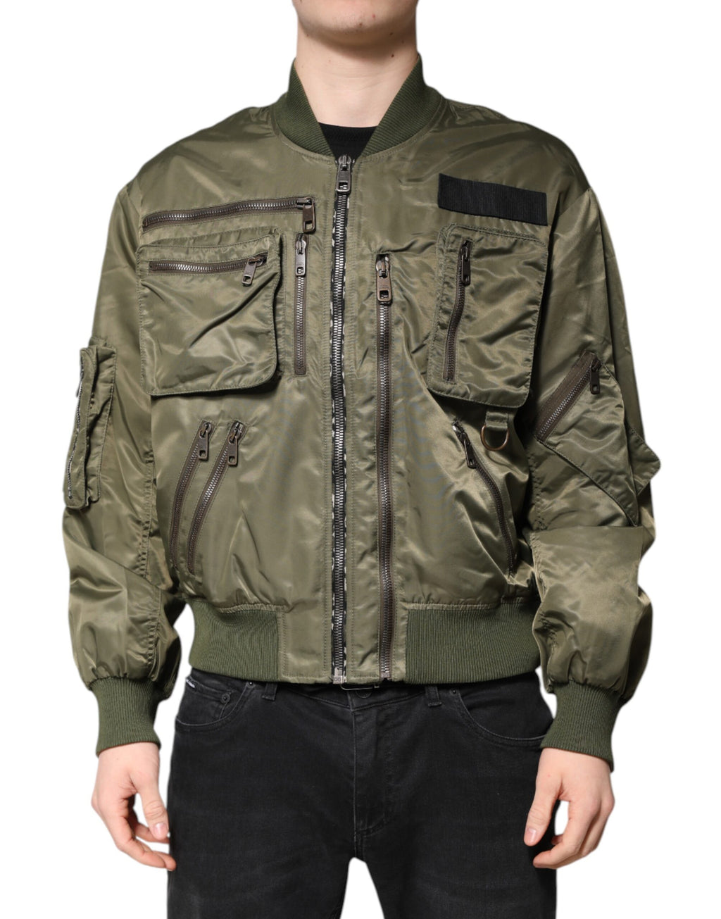 Dolce & Gabbana Green Bomber for Men alternate view