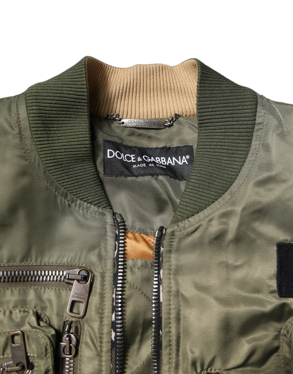 Dolce & Gabbana Green Bomber for Men additional view