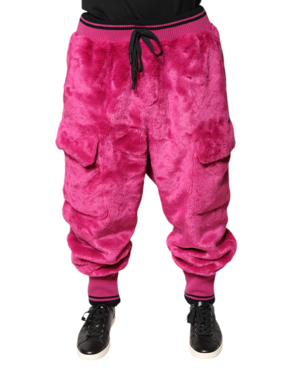 Dolce & Gabbana Pink Cargo Pants for Men alternate view