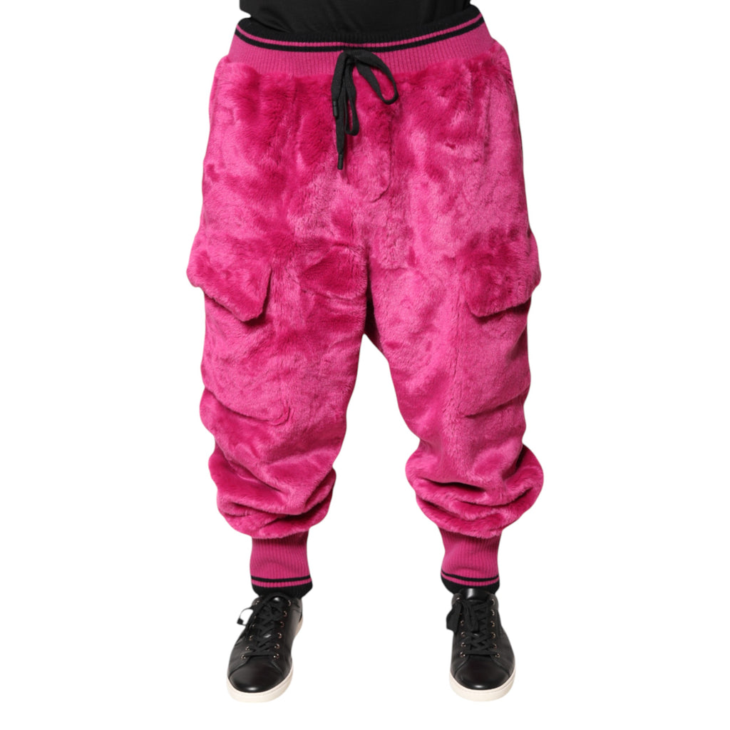 Dolce & Gabbana Pink Cargo Pants for Men additional view